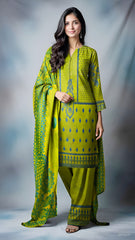Barni 3piece Lawn suit
