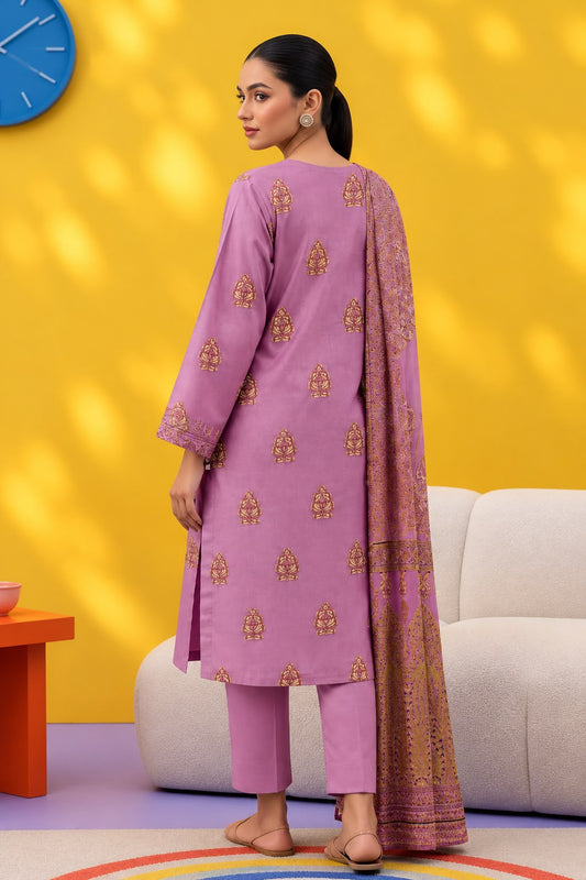 Indian Banarsi Brosha 3-Piece Unstitched Collection- Allow to Open Parcel