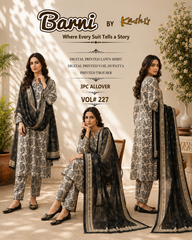 Barni 3piece Lawn suit