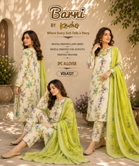 Barni 3piece Lawn suit