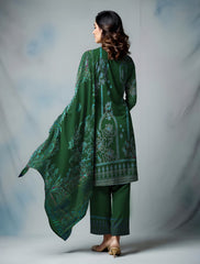 Premium Lawn Jacquard Barosha 3-Piece Suit