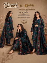 Barni 3piece  Lawn suit