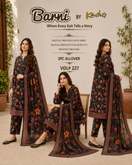 Barni 3piece  Lawn suit