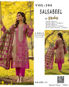 SALSABEEL – Indian Banarsi Brosha 3-Piece Unstitched Collection