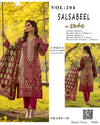 SALSABEEL – Indian Banarsi Brosha 3-Piece Unstitched Collection