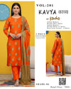 KAVYA – Indian Banarsi Brosha 3-Piece Unstitched Collection