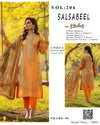 SALSABEEL – Indian Banarsi Brosha 3-Piece Unstitched Collection