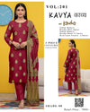 KAVYA – Indian Banarsi Brosha 3-Piece Unstitched Collection