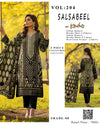 SALSABEEL – Indian Banarsi Brosha 3-Piece Unstitched Collection