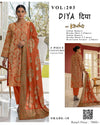 DIYA – Indian Banarsi Brosha 3-Piece Unstitched Collection