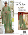 DIYA – Indian Banarsi Brosha 3-Piece Unstitched Collection