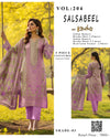 SALSABEEL – Indian Banarsi Brosha 3-Piece Unstitched Collection