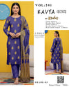 KAVYA – Indian Banarsi Brosha 3-Piece Unstitched Collection