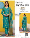 KAVYA – Indian Banarsi Brosha 3-Piece Unstitched Collection